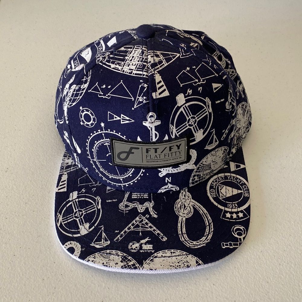 FLAT FITTY Gold Blooded Snapback Hat Size OS NWOT